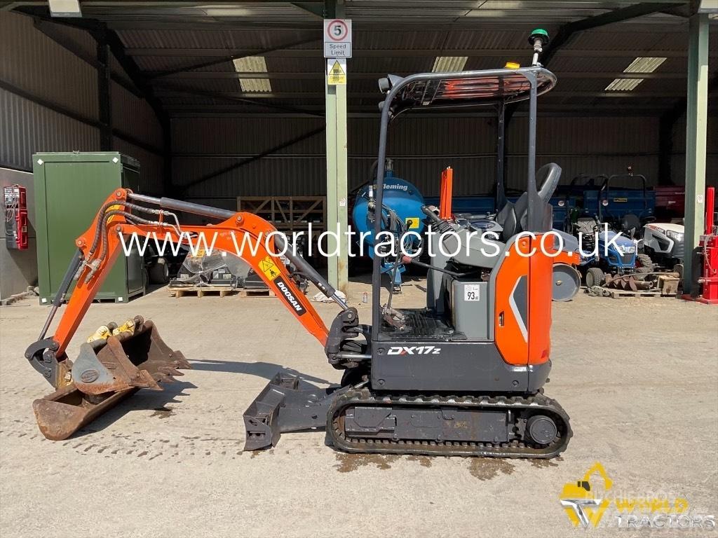 Doosan DX 17 Mini Excavators <7t (Mini Diggers)