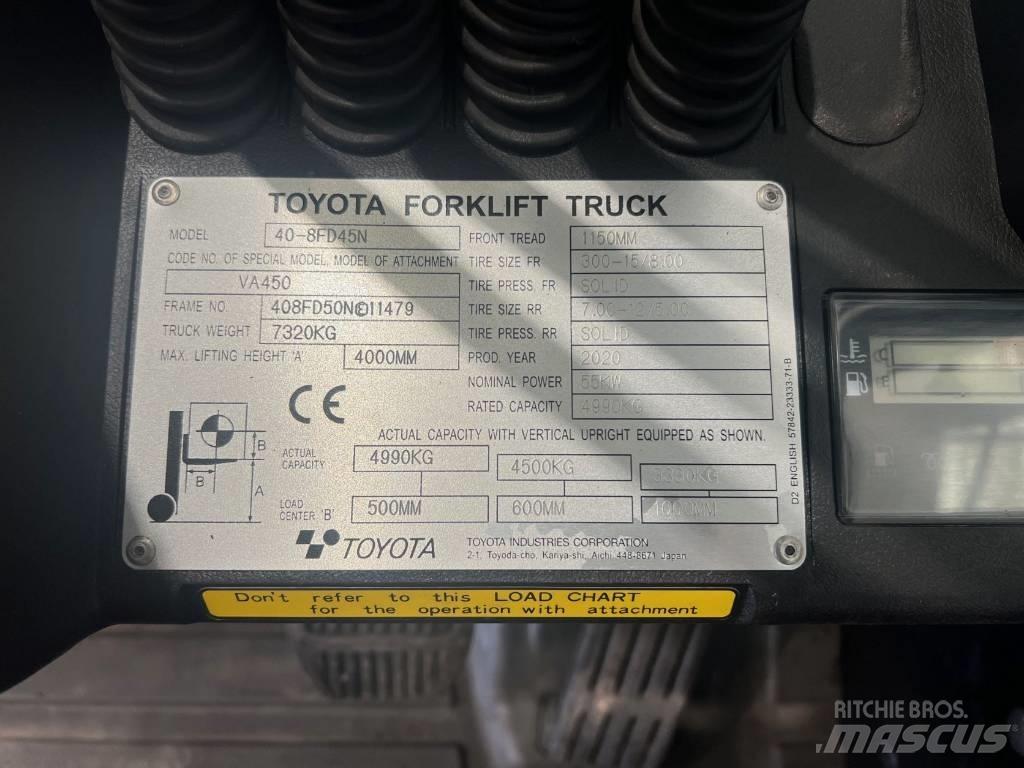 Toyota 40-8FD45N Diesel Forklifts