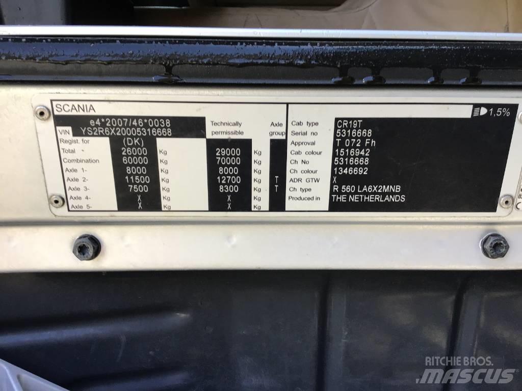 Scania R 560 Conventional Trucks / Tractor Trucks