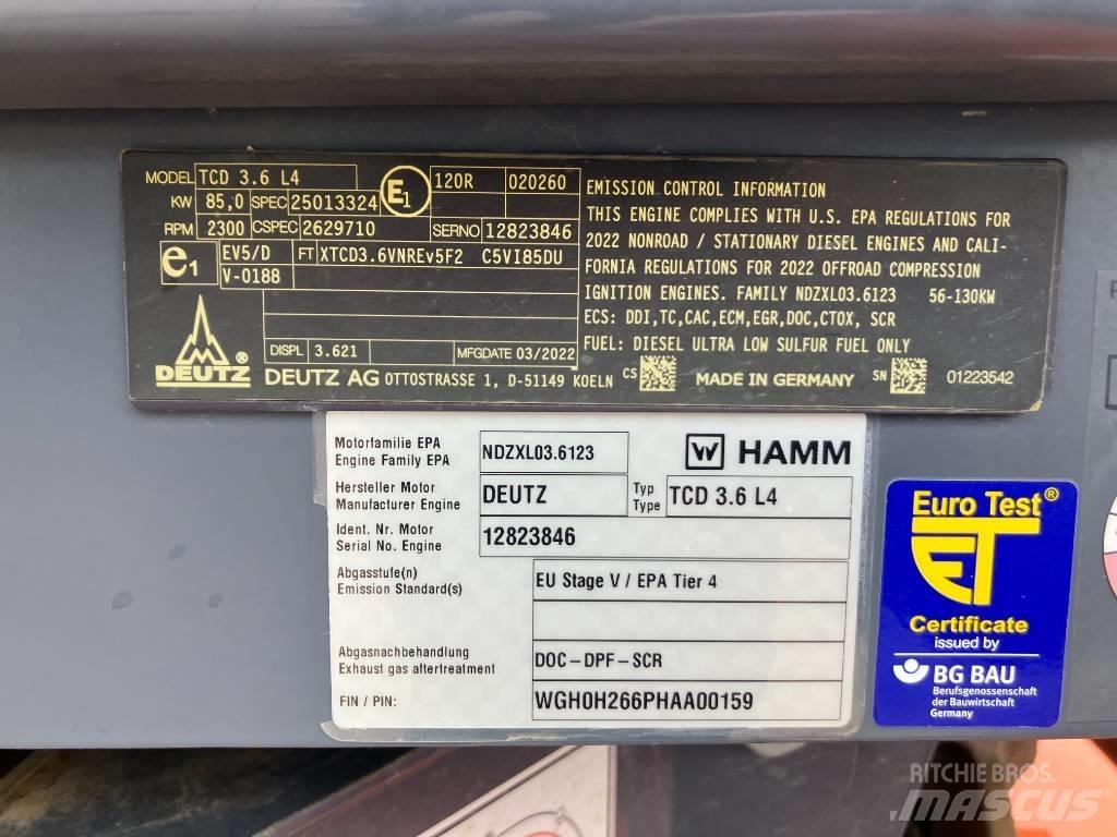 Hamm H12i Soil Compactors