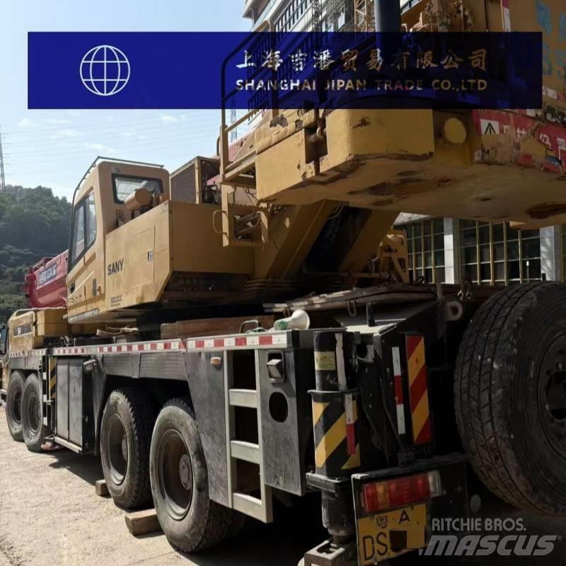 Sany STC 800 Mobile and all terrain cranes