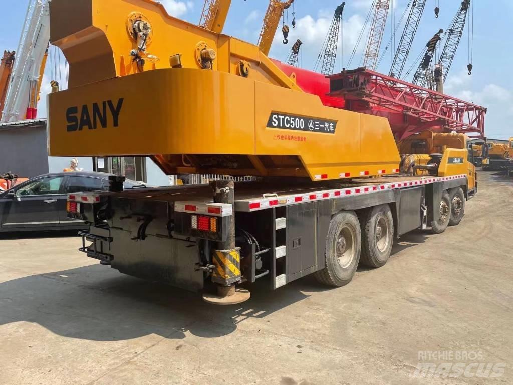 Sany STC 500 Mobile and all terrain cranes