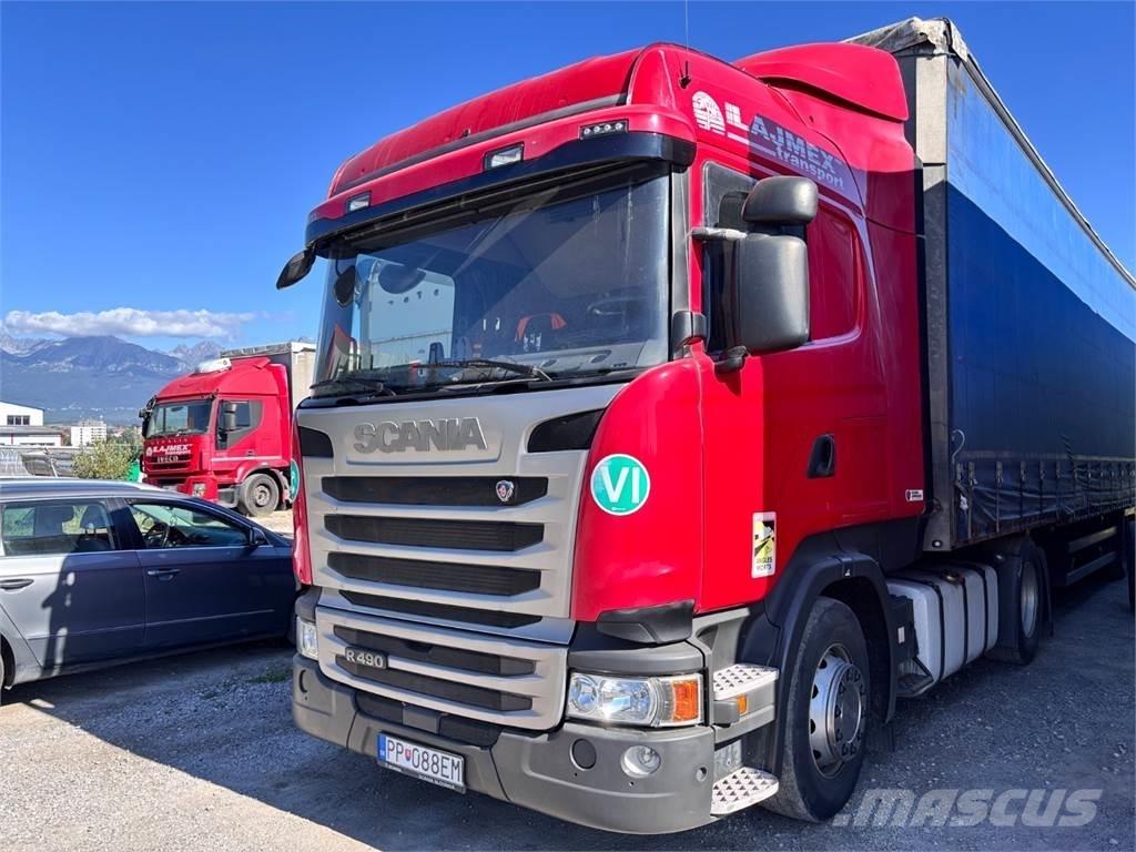 Scania R 490 Conventional Trucks / Tractor Trucks