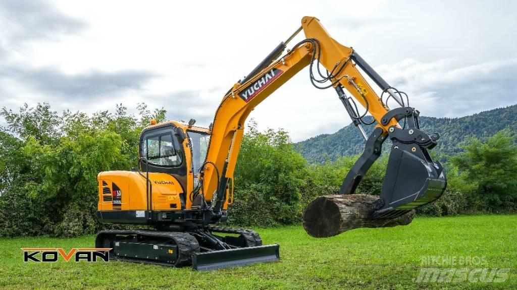 Yuchai YC60 PREMIUM Mini Excavators <7t (Mini Diggers)