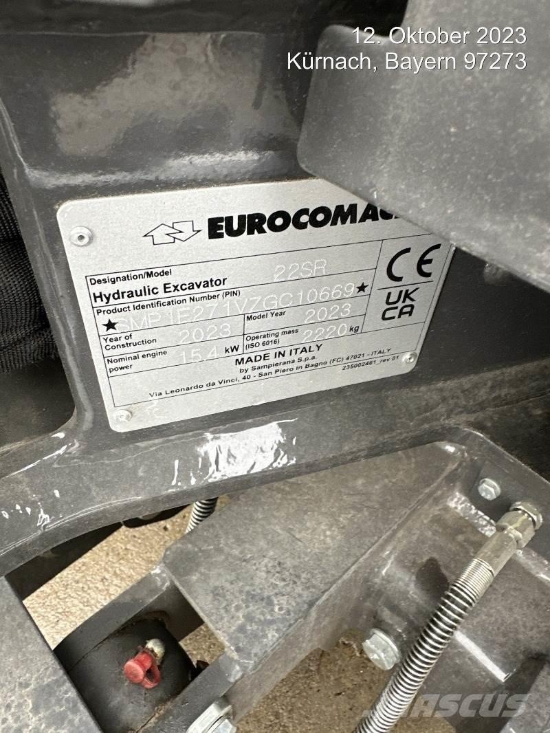 Eurocomach 22SR Mini Excavators <7t (Mini Diggers)