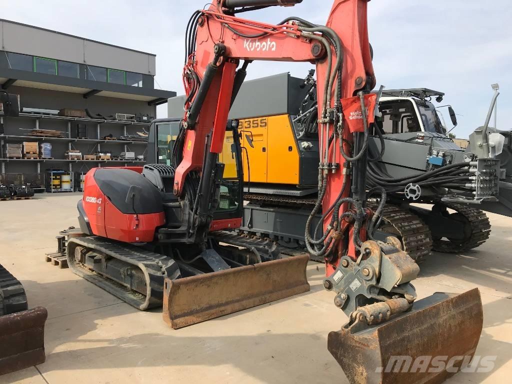 Kubota KX 080-4 Mini excavators  7t - 12t