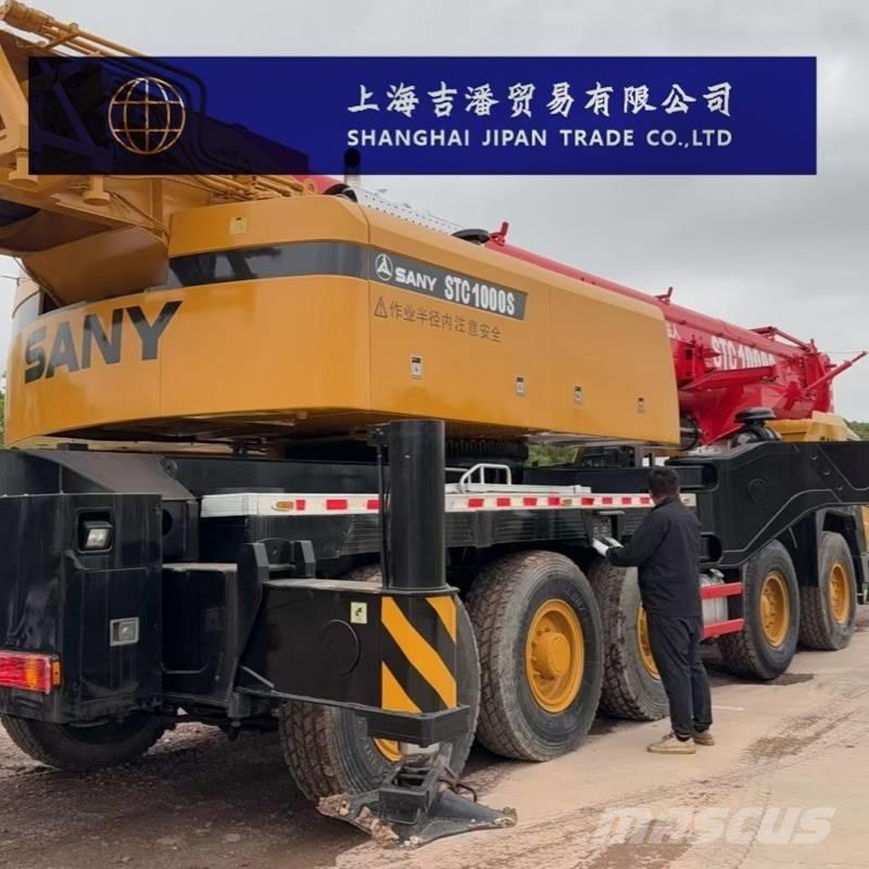 Sany STC 1000 Mobile and all terrain cranes
