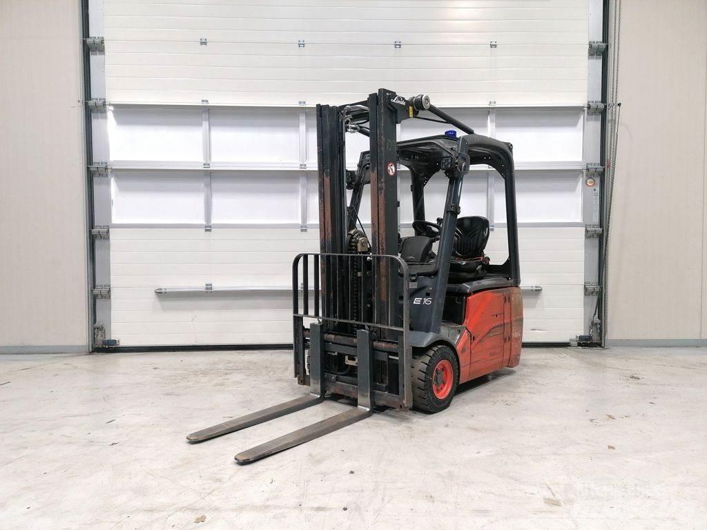 Linde E16C-01 Electric Forklifts