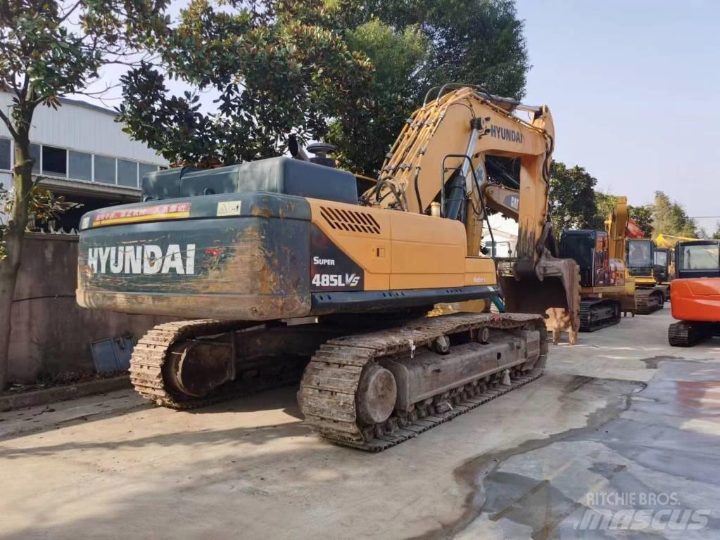 Hyundai R485LVS Crawler Excavators