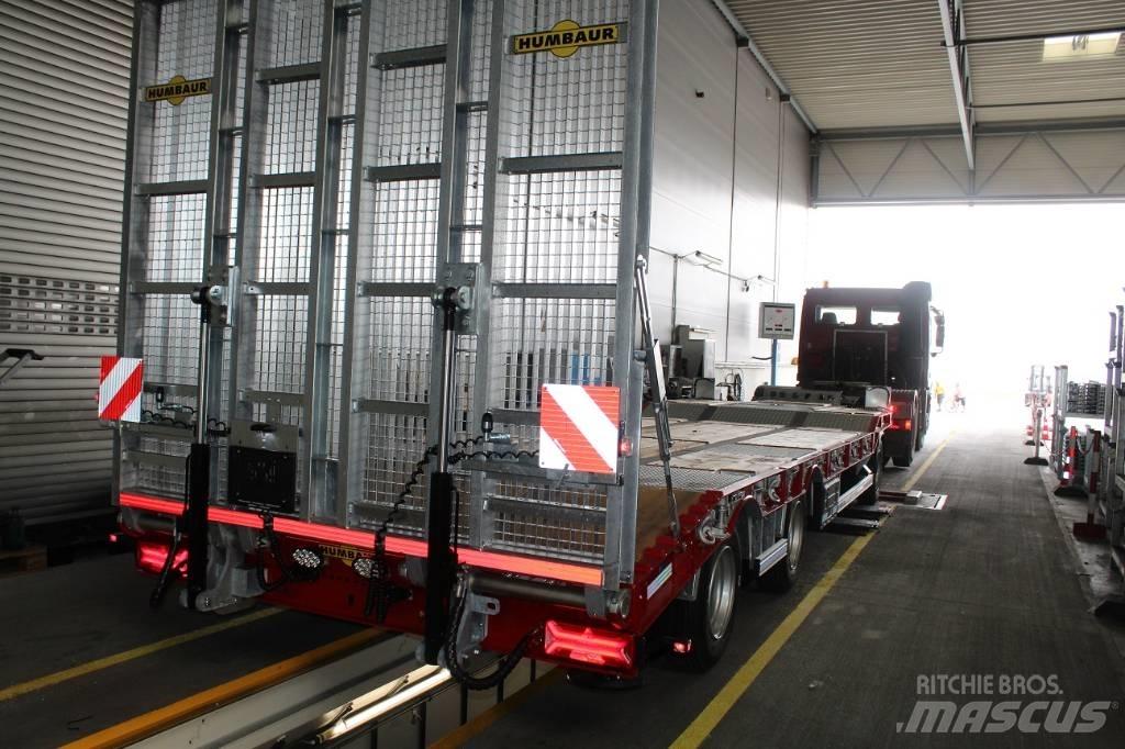 Humbaur htd Lowboy trailer