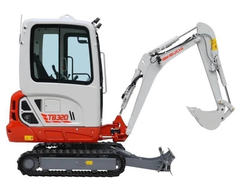 Takeuchi TB320 Mini Excavators <7t (Mini Diggers)