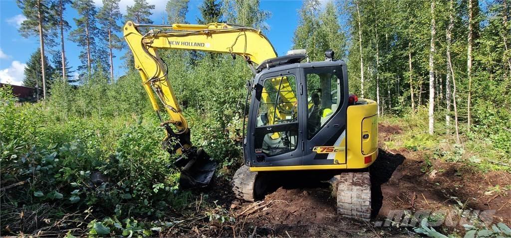 New Holland E75CSR Crawler Excavators