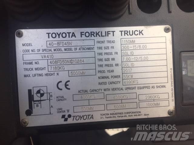 Toyota 40-8FD45N Diesel Forklifts