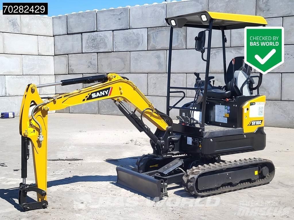 Sany SY16 C Mini Excavators <7t (Mini Diggers)