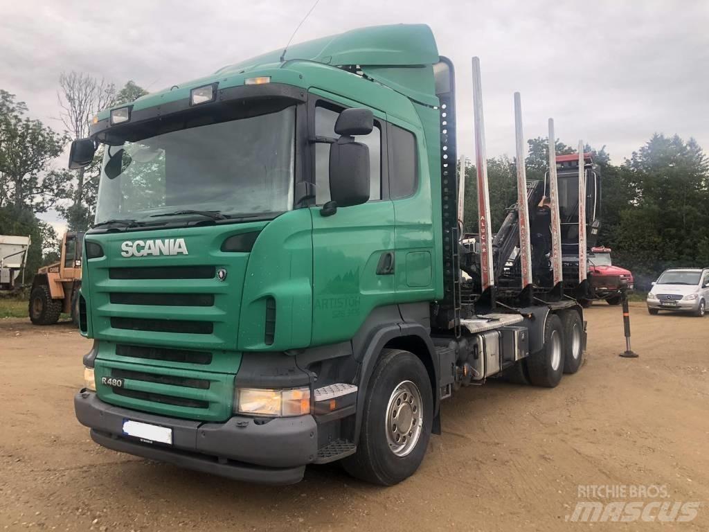 Scania R 480 Log trucks