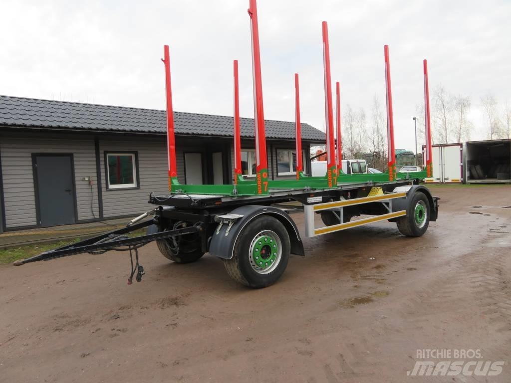 Rottger dwuosiowa Logging Trailers