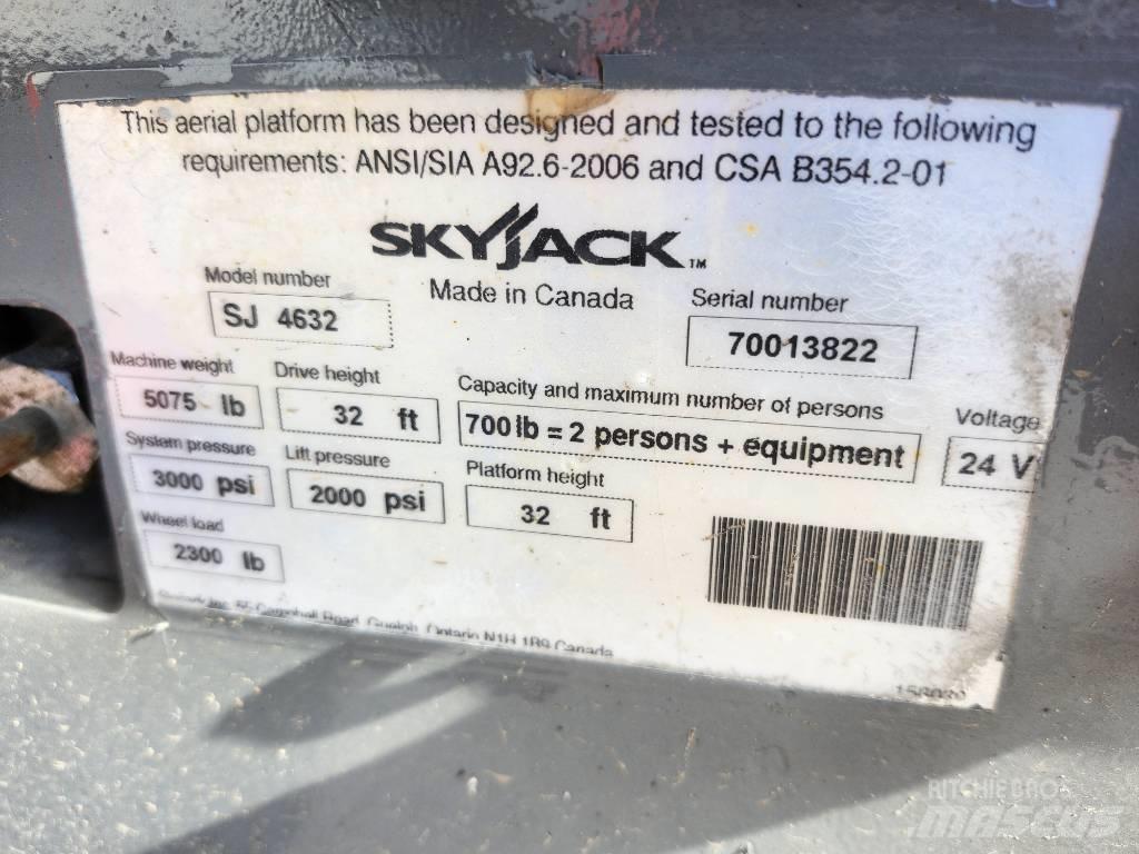 SkyJack SJ 4632 Scissor Lifts
