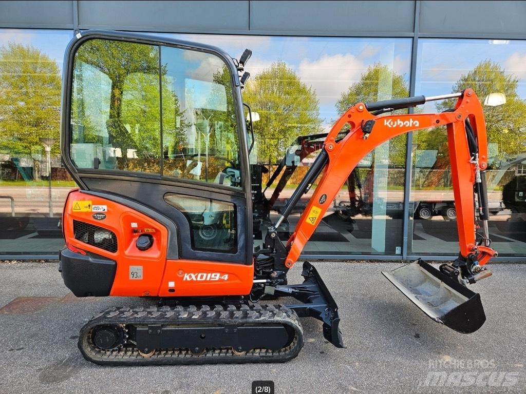 Kubota KX 019-4 Mini Excavators <7t (Mini Diggers)