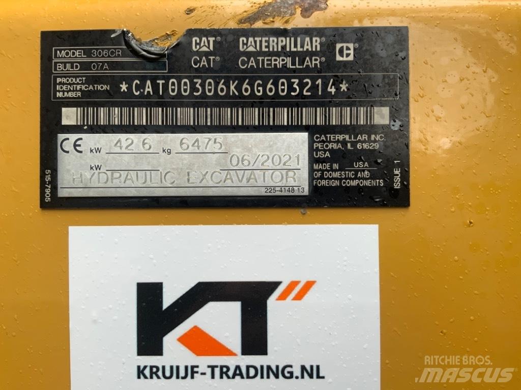 CAT erpillar 306 CR Mini Excavators <7t (Mini Diggers)