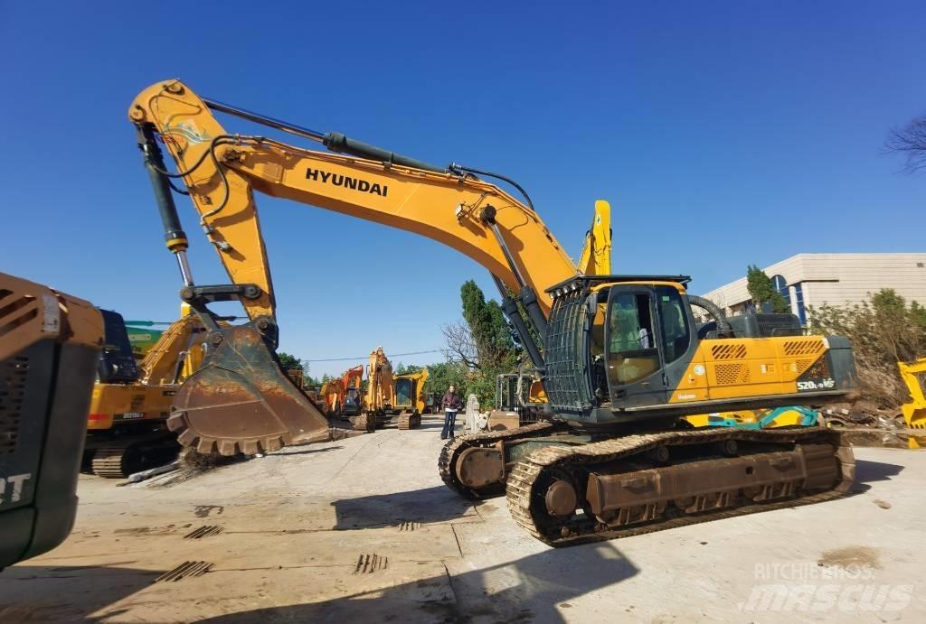 Hyundai 520L-9 VS Crawler Excavators