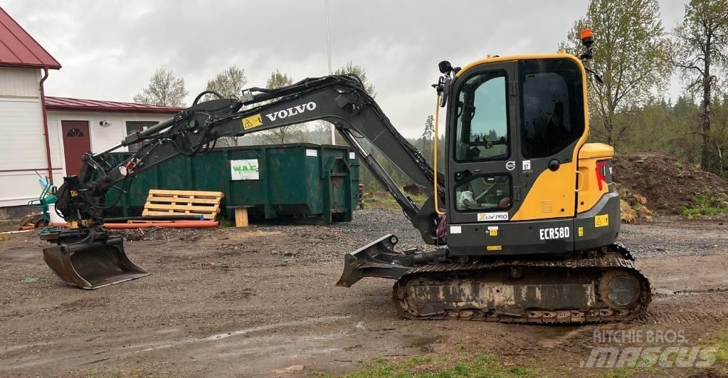 Volvo ECR 58 D Mini Excavators <7t (Mini Diggers)