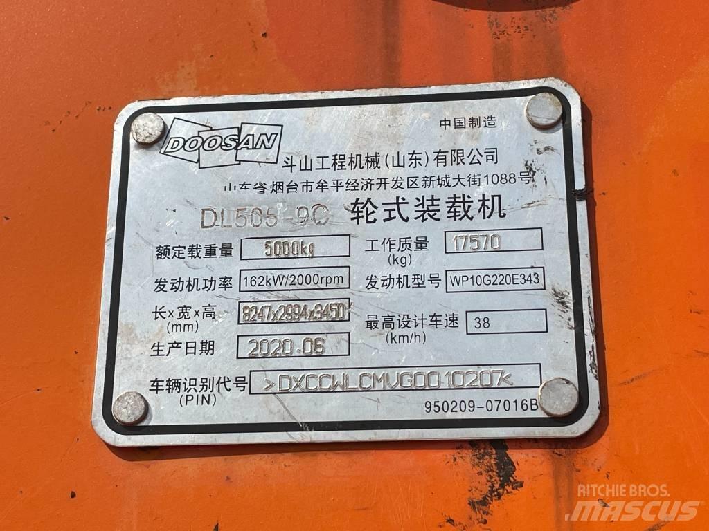Doosan DL 505 Wheel Loaders
