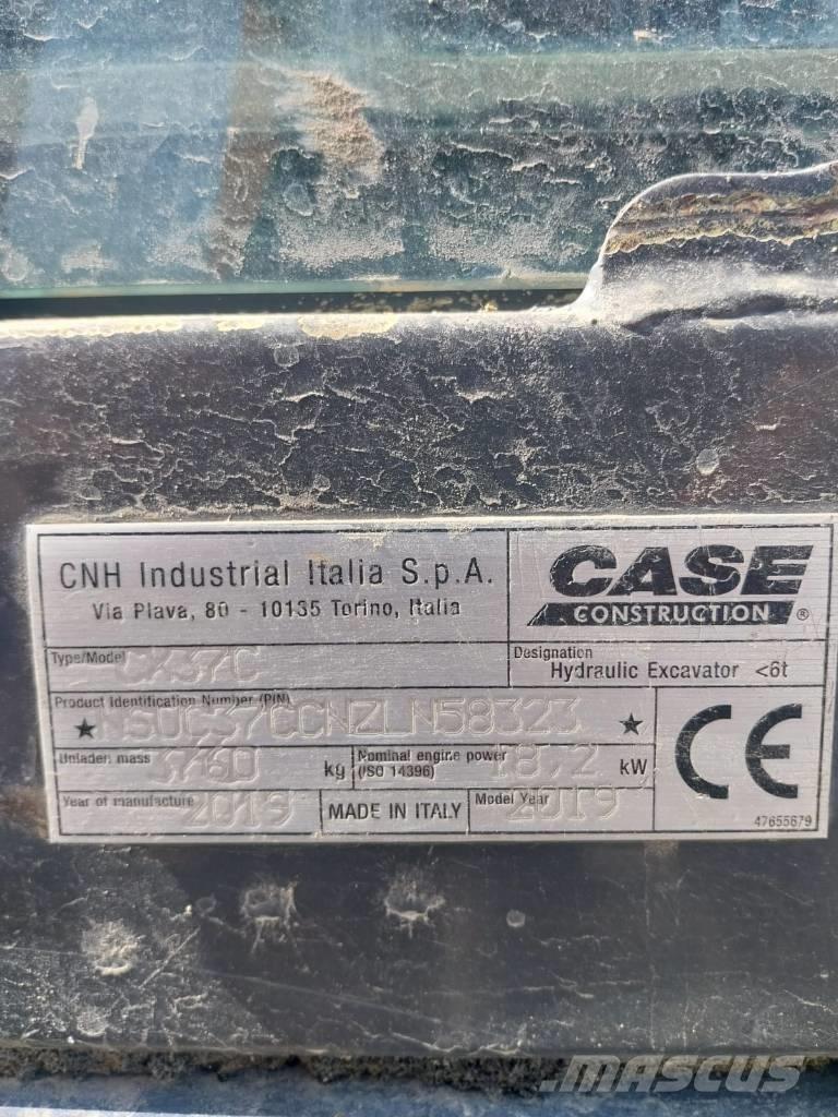 CASE CX 37 C Mini Excavators <7t (Mini Diggers)