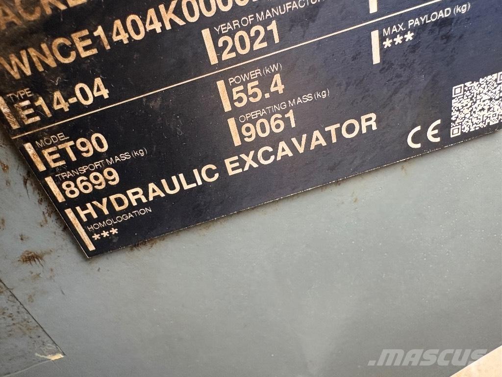 Wacker Neuson ET 90 Mini excavators  7t - 12t
