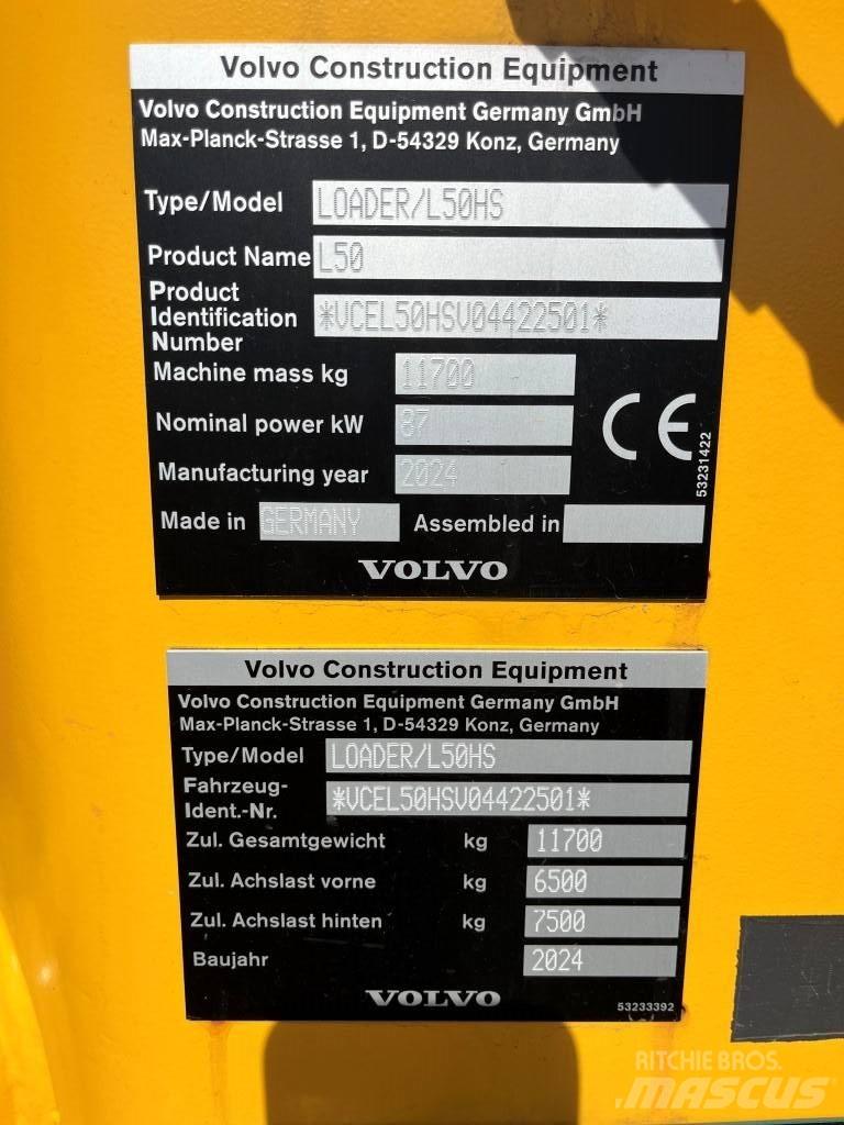 Volvo L50H Wheel Loaders
