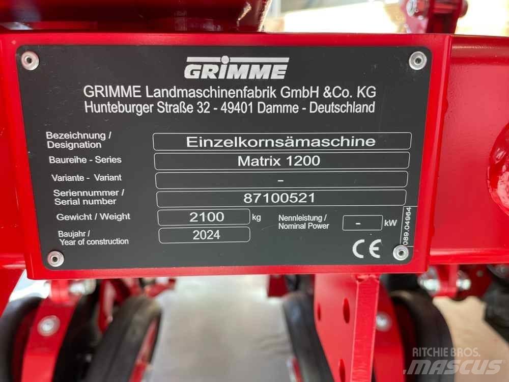 Grimme MATRIX 1200 Farm Equipment - Others