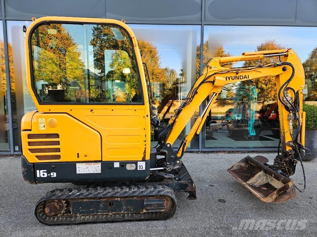 Hyundai Robex 16-9 Mini Excavators <7t (Mini Diggers)