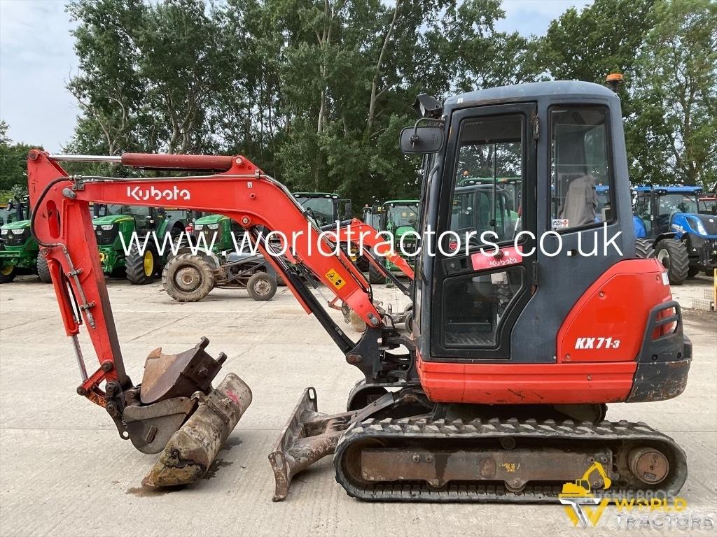 Kubota KX 71-3 Mini Excavators <7t (Mini Diggers)