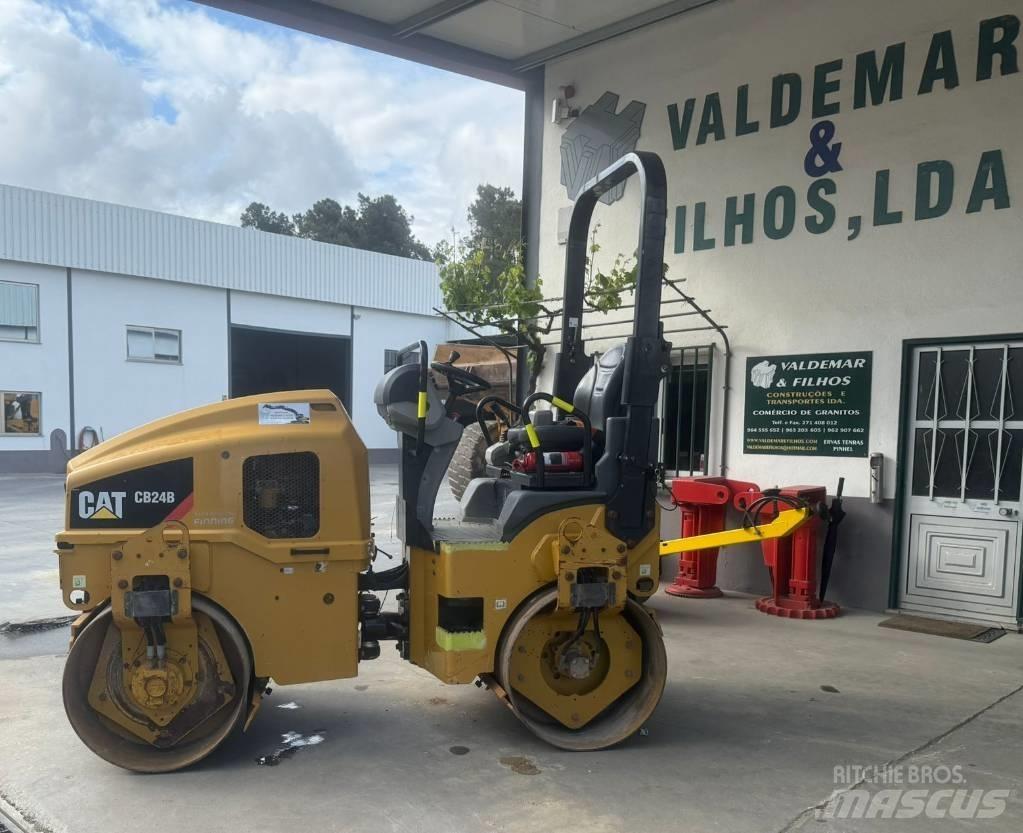 CAT CB 24 B, CB24 Twin drum rollers