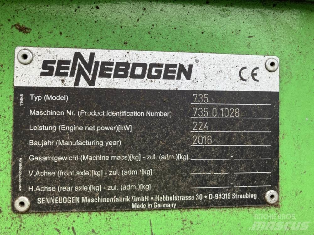 Sennebogen 735E Waste / Industry Handlers