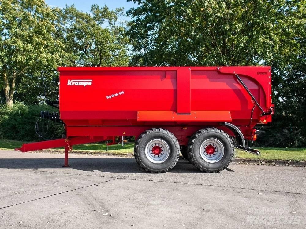Krampe Big Body 600 Tip Trailers