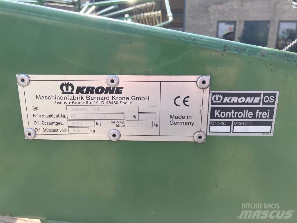 Krone Swadro 1400 Swathers \ Windrowers