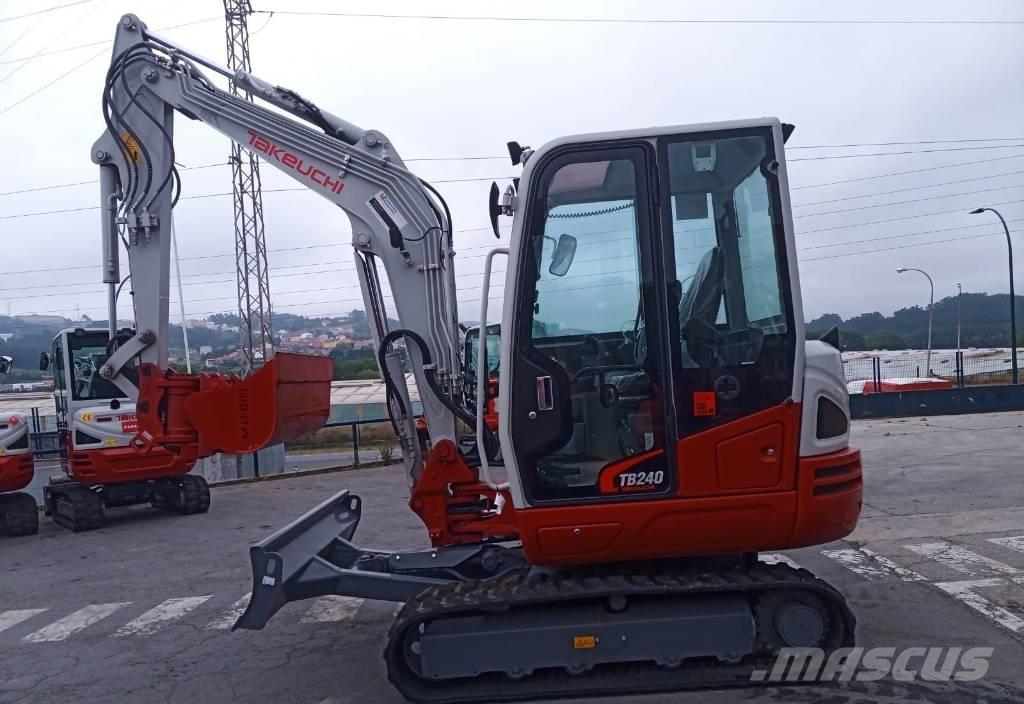 Takeuchi TB 240 Mini Excavators <7t (Mini Diggers)