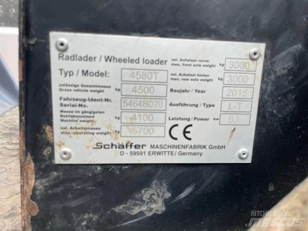 Schäffer 4580T Telescopic wheel loaders