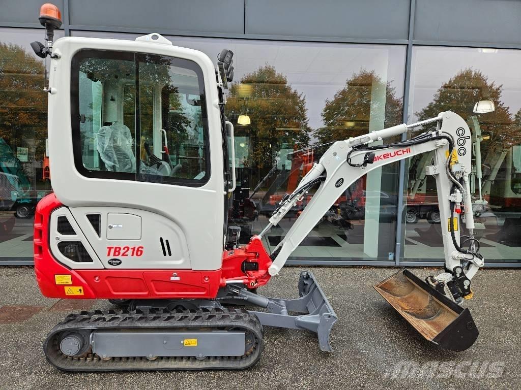 Takeuchi TB 216 Mini Excavators <7t (Mini Diggers)