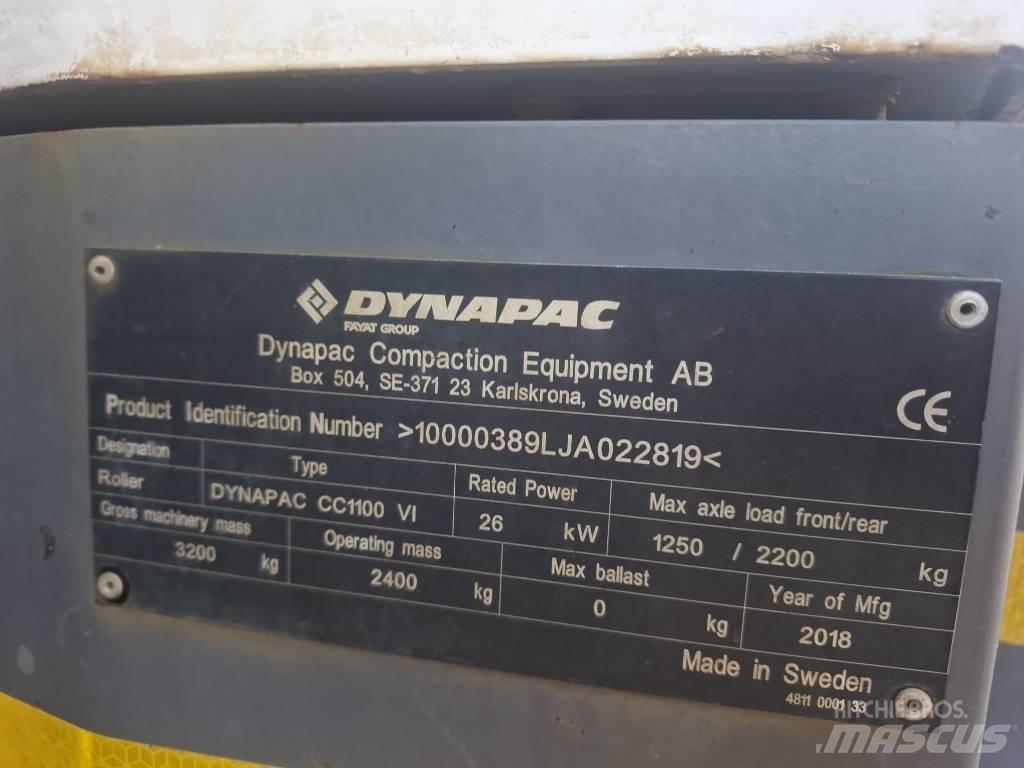 Dynapac CC 1100 VI Twin drum rollers