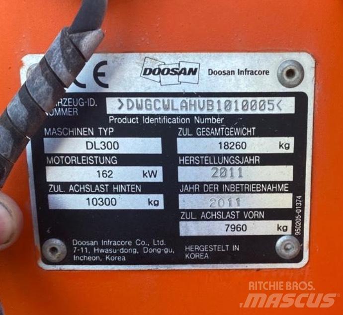 Doosan DL 300 Wheel Loaders