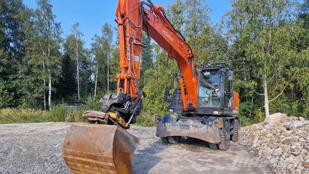 Hitachi ZX 170 W-6 Wheeled Excavators