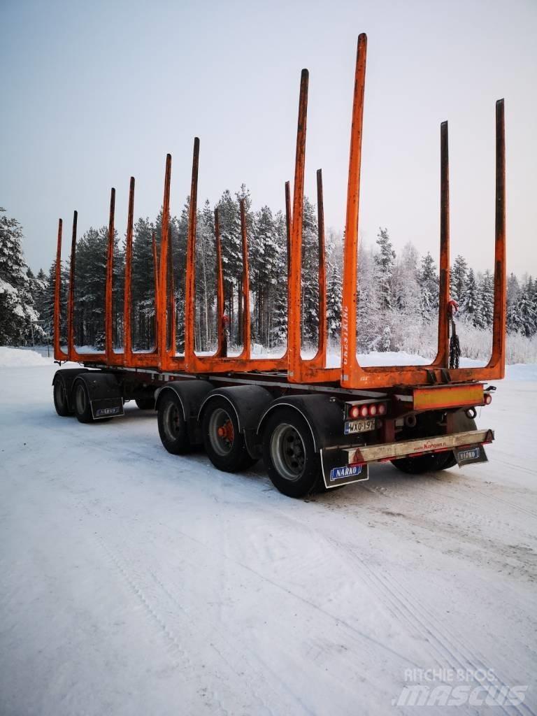 Närko D4HS11T11 Logging Trailers