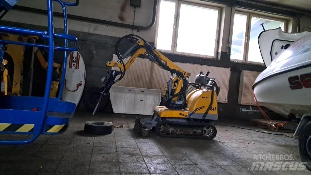 Brokk 40 Mini Excavators <7t (Mini Diggers)