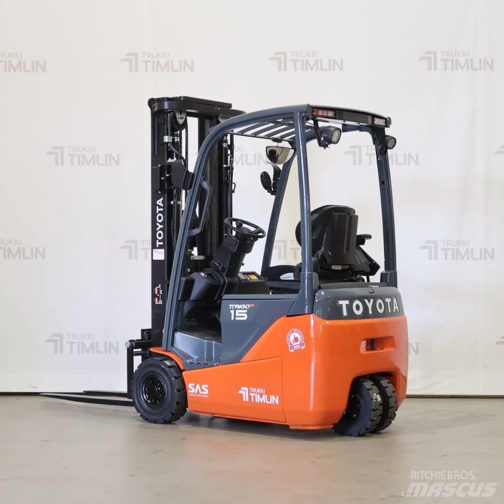 Toyota 8FBE15T Electric Forklifts