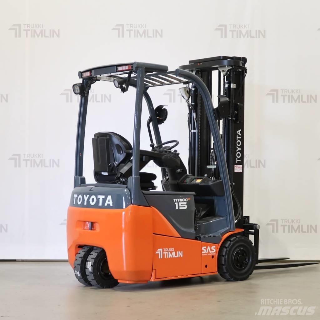 Toyota 8FBE15T Electric Forklifts