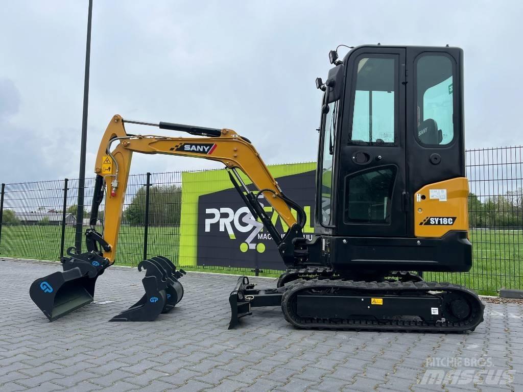 Sany SY 18 C Mini Excavators <7t (Mini Diggers)