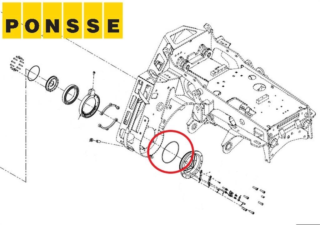 Ponsse 0059913 Forwarder Cranes