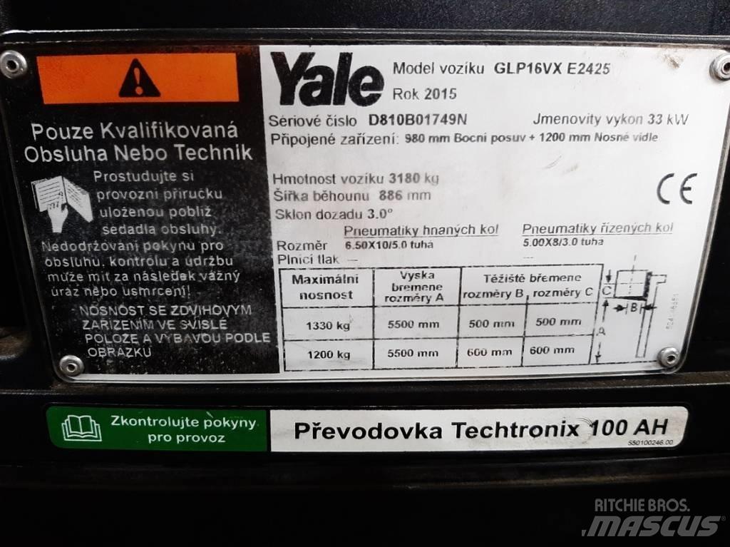 Yale GLP16VX LPG trucks