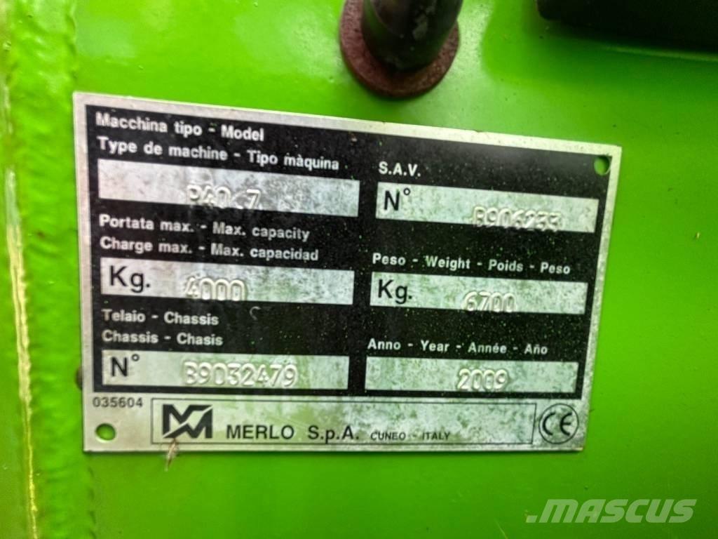 Merlo P 40.7 Telescopic Handlers